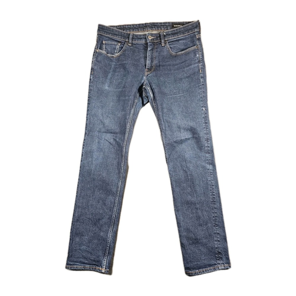 Bonobos Premium Slim Fit Organic Cotton Jeans Mens 32x32 Dark Blue Denim 9398178